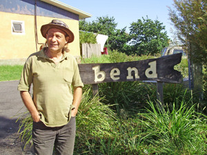 John Champagne stands his ground at BEND.